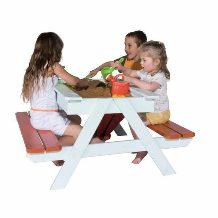 Set de Masă și Scaune pentru Copii Trigano 100 x 97 x 57 cm Cutie de nisip