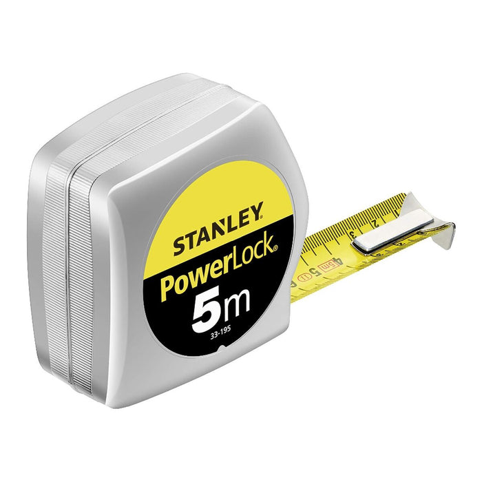 Flexometru Stanley POWERLOCK 5 m x 25 mm ABS