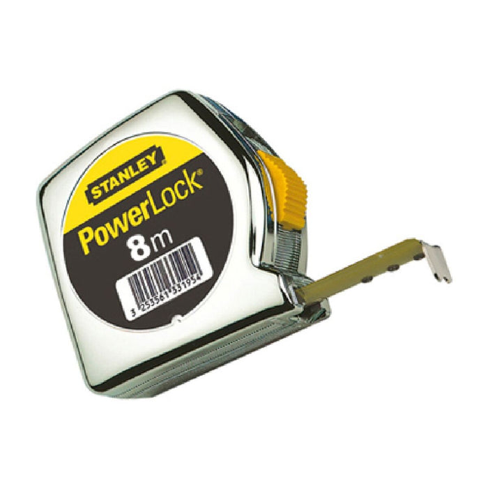 Flexometru Stanley POWERLOCK 8 m x 25 mm ABS