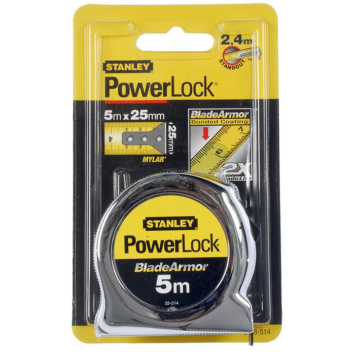 Flexometru Stanley Powerlock Blade Armor