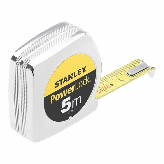 Ruletă Stanley Powerlock Classic Oțel carbon (5 m x 19 mm)