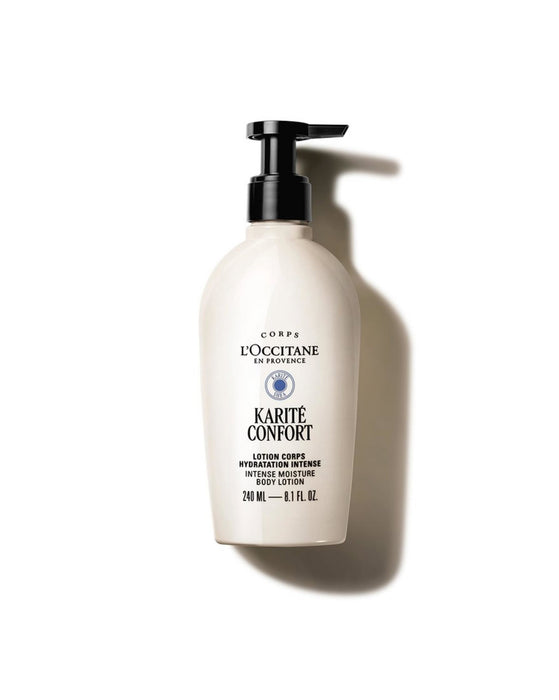 Loțiune de corp L'Occitane en Provence Karité Confort, hidratantă, de zi cu zi, 240 ml