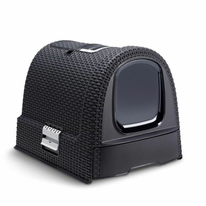 Nisip pentru pisici Curver 51 x 38,5 x 39,5 cm Antracit
