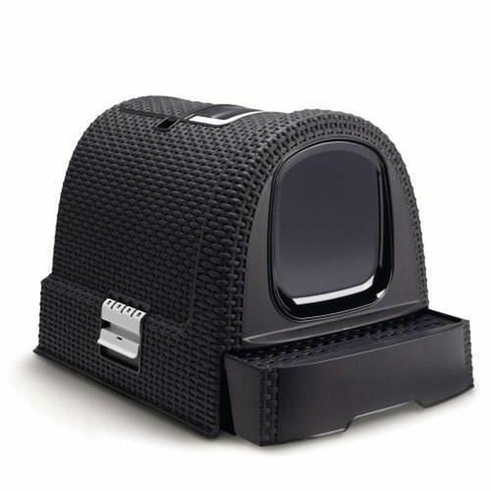 Nisip pentru pisici Curver 51 x 38,5 x 39,5 cm Antracit
