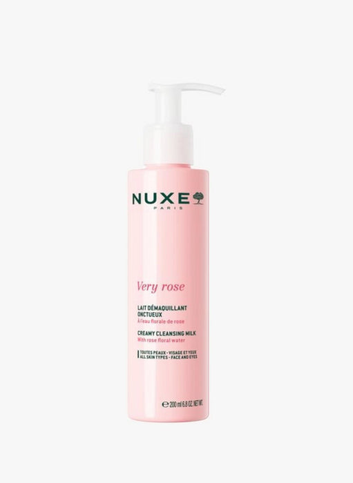 Lapte demachiant Nuxe Very Rose, pentru față și ochi, 200 ml