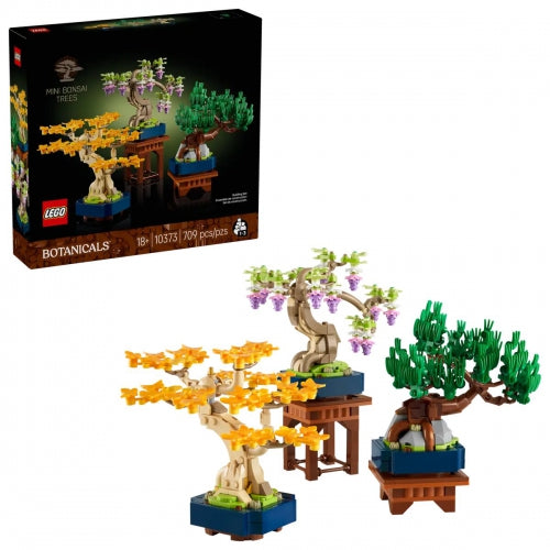 Set de construcție Lego Botanicals Mini Bonsai Trees, 709 piese, 18+ ani