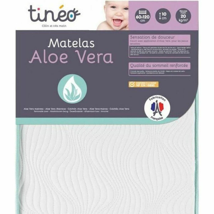 Saltea pentru pătuț Tineo Aloe Vera 60 x 120 cm