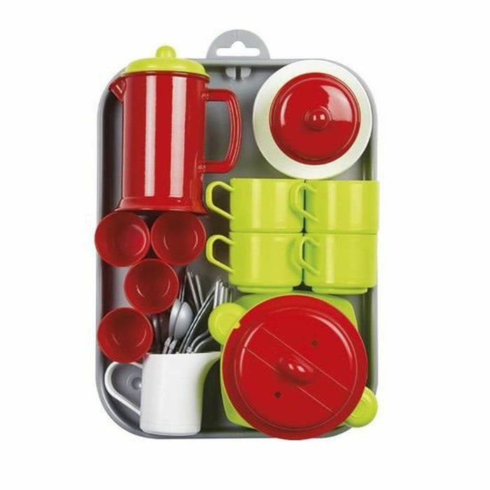 Set de Veselă Ecoiffier Tray Dinette Garni Jucărie