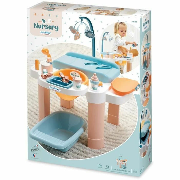 Set Cadă de Baie cu Accesorii pentru Păpușă Ecoiffier