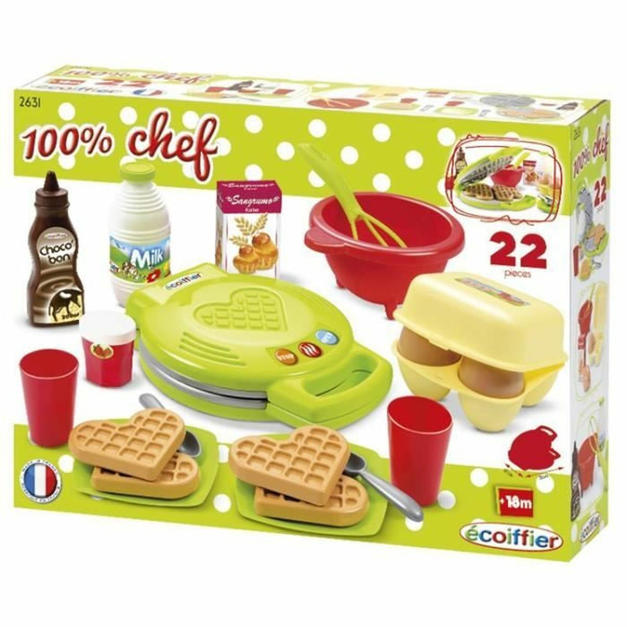 Set de feluri de mâncare Ecoiffier 100% Chef 1 Piese