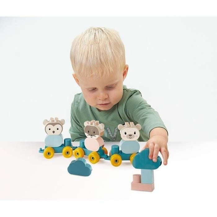 Set de Construcție Ecoiffier Animal Train Bear