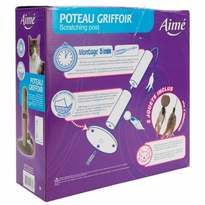 Suport de Ascuțit Gheare pentru Pisici Aimé 48 x 30 cm