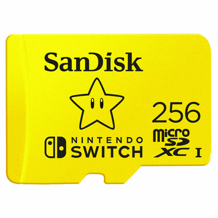 Card de Memorie SD SanDisk SDSQXAO-256G-GNCZN 256GB Galben 256 GB Micro SDXC