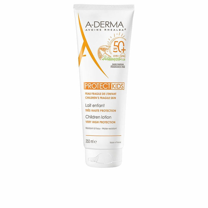 Protecție solară pentru copii A-Derma Protect Kids SPF 50+ 250 ml