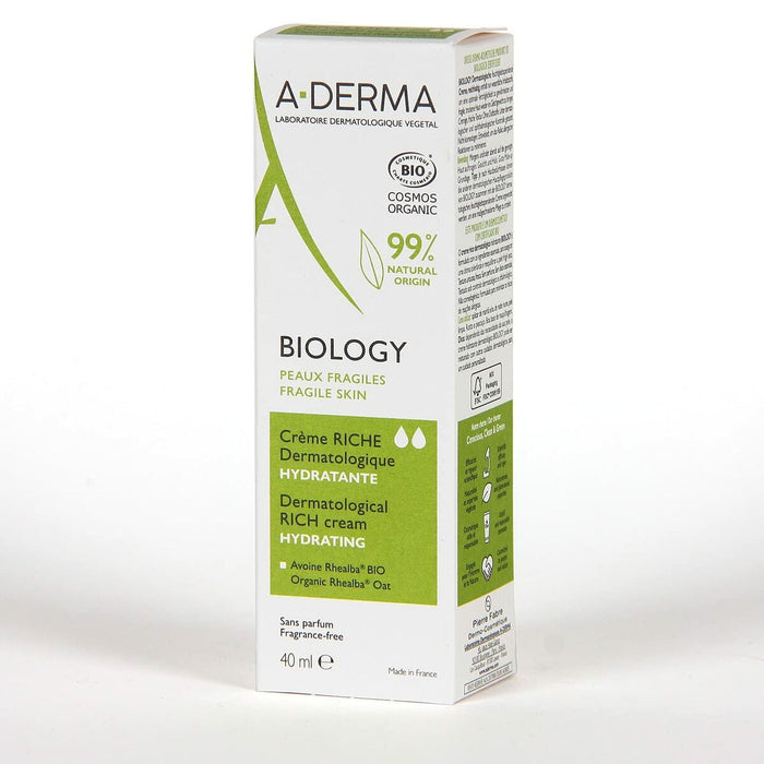 Cremă de Față Hidratantă A-Derma Biology (40 ml)