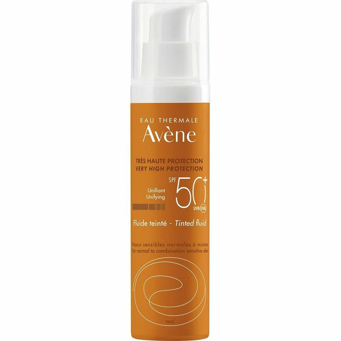 Protector Solar Colorat Avene Com Cor SPF50+