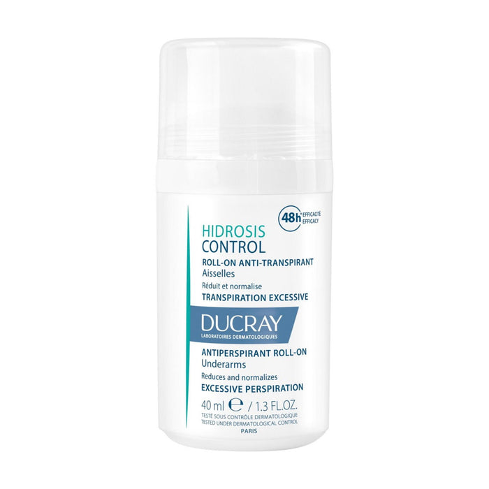 Deodorant roll-on Ducray Hidrosis Control, antiperspirant, unisex, 40 ml