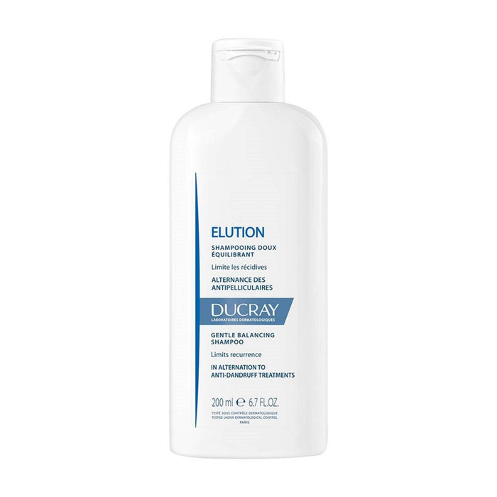 Șampon Ducray Elution, reechilibrant, pentru toate tipurile de păr, 200 ml