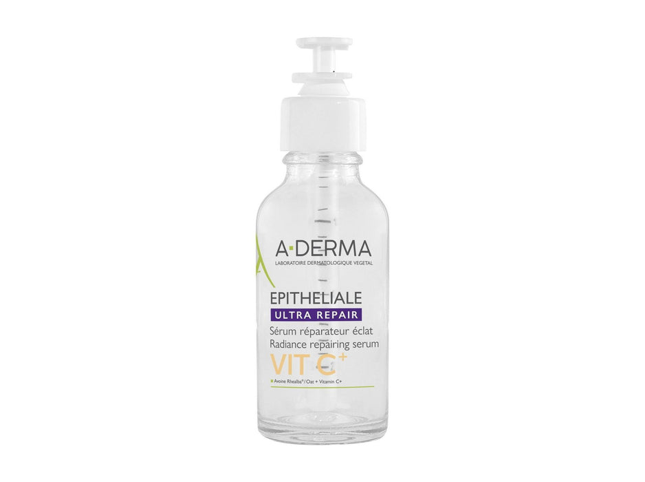 Ser pentru față A-Derma Epitheliale Ultra Repair, cu vitamina C, pentru strălucire, 30 ml