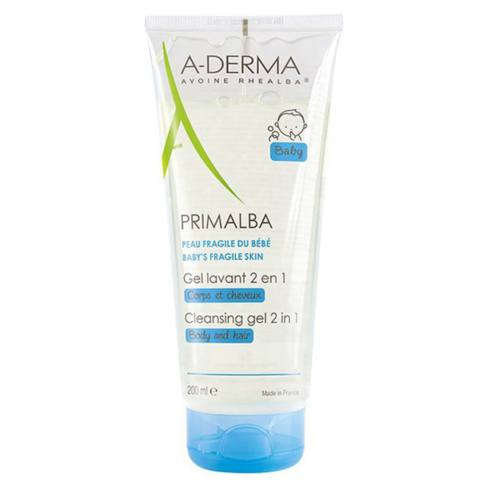 Gel de duș Aderma 200 ml 2 în 1