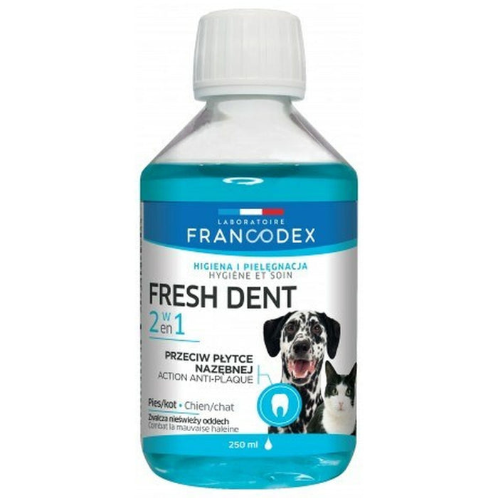 Apă de Gură Francodex Fresh dent 250 ml Cric Câine