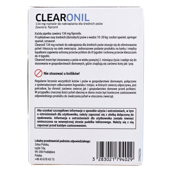 Anti-paraziți Francodex FR179402 3 x 134 mg