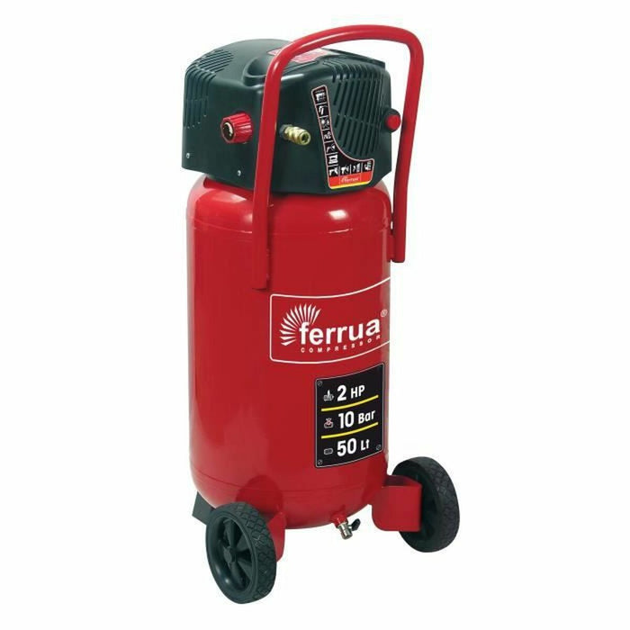 Compresor de aer Ferrua 425089 Vertical 1500 W 10 bar 50 L