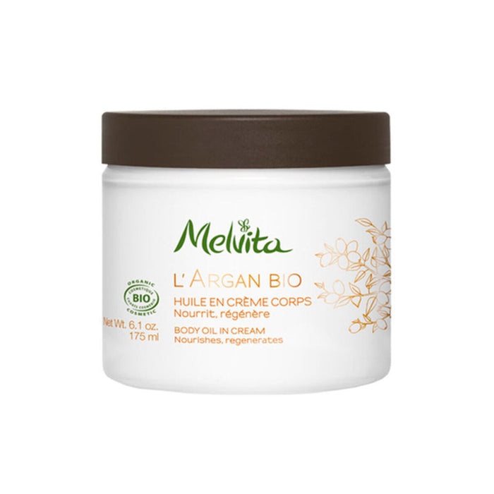 Cremă de Corp Reparatoare L'Argan Bio Melvita Ulei de Argan (175 ml)