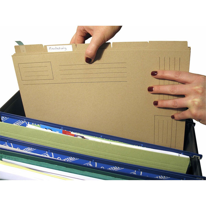 Sertar de îndosariere Exacompta Multicolor A4 60 Piese