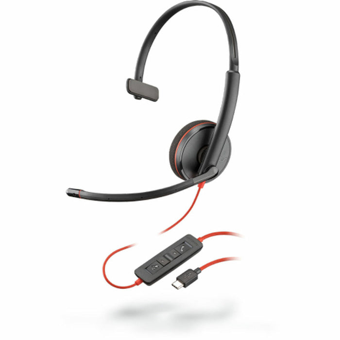 Căști cu Microfon Poly 209748-104 Negru