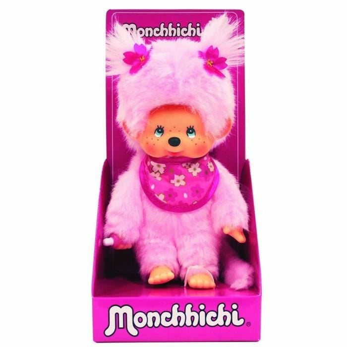 Păpușă Bandai MONCHHICHI Pinky