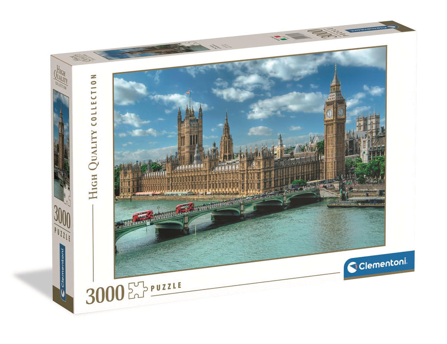 Puzzle Clementoni High Quality Collection, Palatul Westminster, Londra, 3000 piese