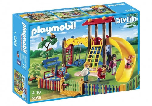 Set de joacă Playmobil City Life, Teren de joacă pentru copii, 4–10 ani