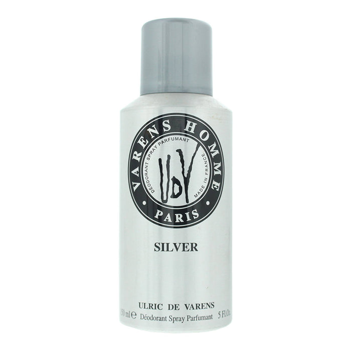 Deodorant spray Ulric De Varens UDV Silver, pentru bărbați, 150 ml