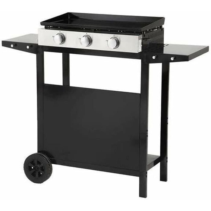 Grătar pe gaz Max Gas Negru 60 x 35 cm