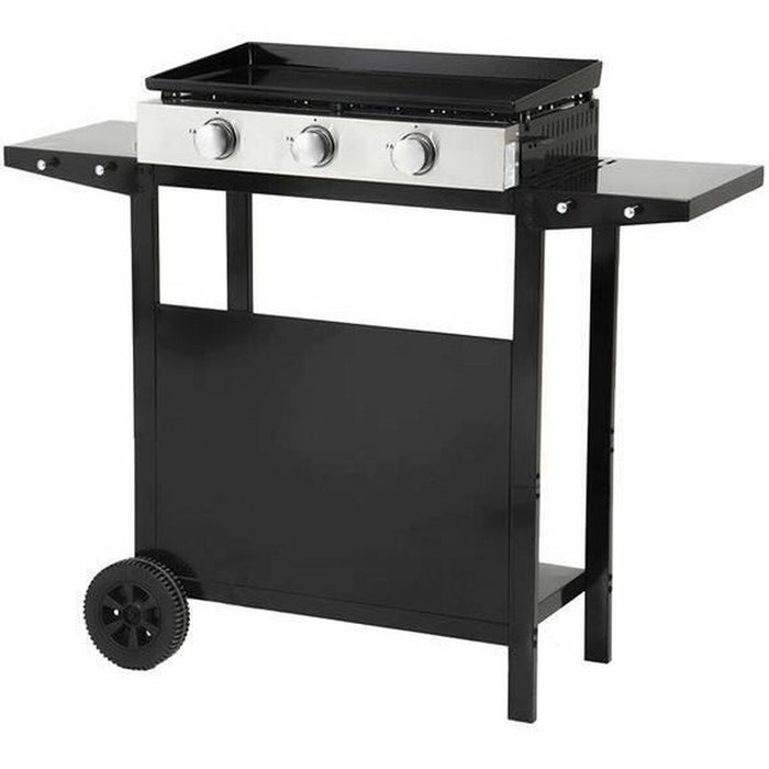 Grătar pe gaz Max Gas Negru 60 x 35 cm