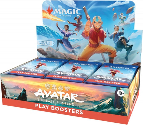 Cutie cu boostere Magic the Gathering, Avatar: The Last Airbender Play Booster Box, 30 pachete, 13+ ani
