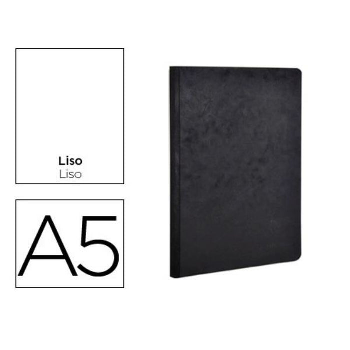 Carnet Notițe Clairefontaine 795401C A5 96 Frunze Negru (1 Unități)