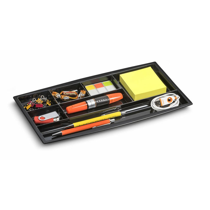 Organizatorul de Sertare Cep 1014940161 185 x 344 x 20 mm Negru polistiren Plastic