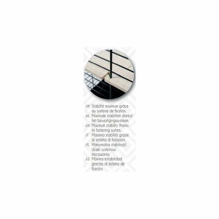 Cuşcă Zolux                                 78 cm Lemn Metal Plastic Metal/Plastic (1 Piese)