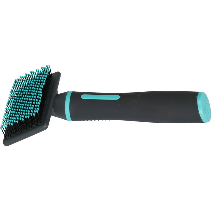 Perie Pentru Câini Zolux Anah Mare Moale Multicolor Turquoise