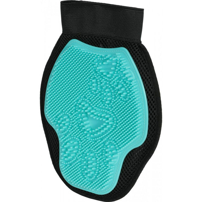Perie Pentru Câini Zolux 470837 Mănuși Negru Multicolor Negru/Albastru
