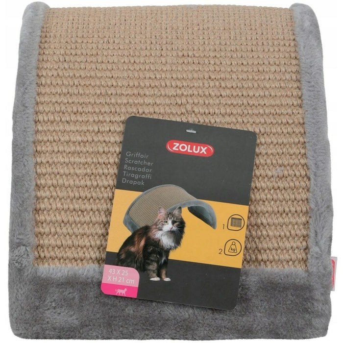 Suport de Ascuțit Gheare pentru Pisici Zolux 504044GRI Bronz Sisal