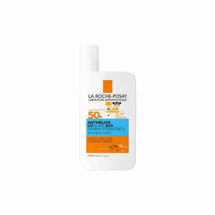 Fluid de protecție solară La Roche-Posay Anthelios Dermo-Pediatrics Wet, SPF 50+, pentru copii, 50 ml