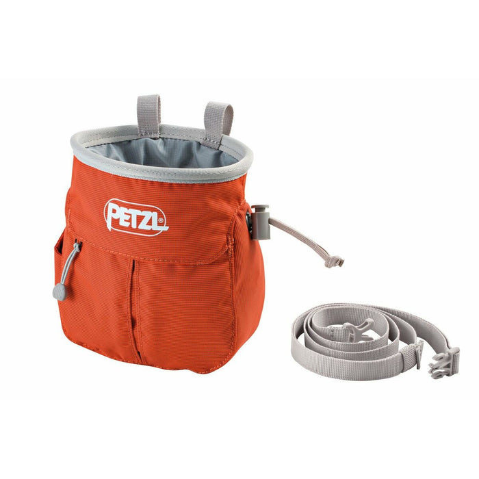 Chalk bag Petzl Portocaliu