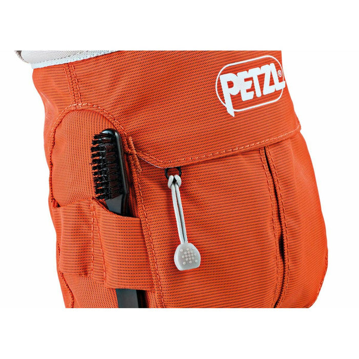 Chalk bag Petzl Portocaliu