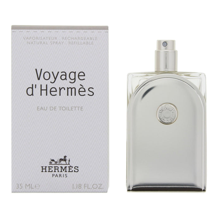 Apă de toaletă Hermes Voyage d'Hermès, unisex, reincărcabilă, 35 ml