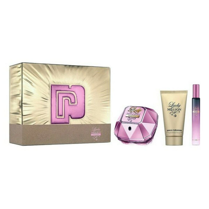Set de Parfum Femei Lady Million Empire Paco Rabanne EDP (3 pcs) (3 pcs)