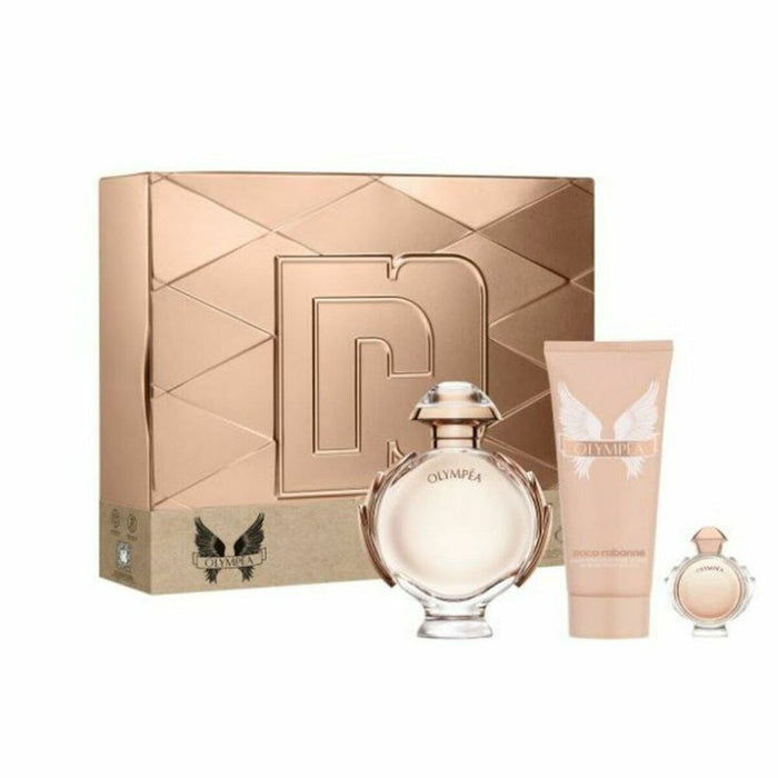 Set de Parfum Femei Paco Rabanne Olimpea (3 pcs)