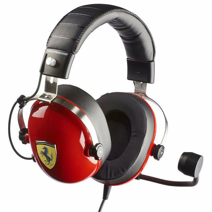 Cască cu Microfon Gaming Thrustmaster T.Racing Scuderia Ferrari Edition-DTS Roșu